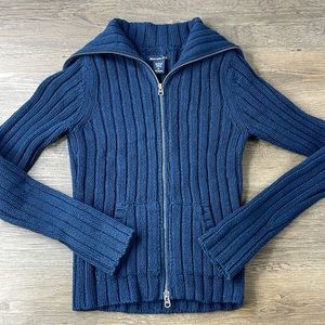 Abercrombie Zip Up Cardigan